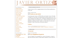 Desktop Screenshot of javierortiz.net